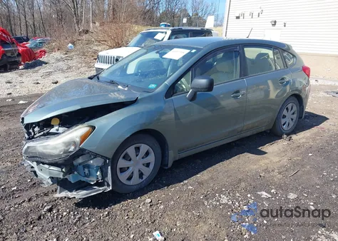 2014 Subaru Impreza 2.0I z USA, uszkodzony, nr VIN JF1GPAA63E8310676